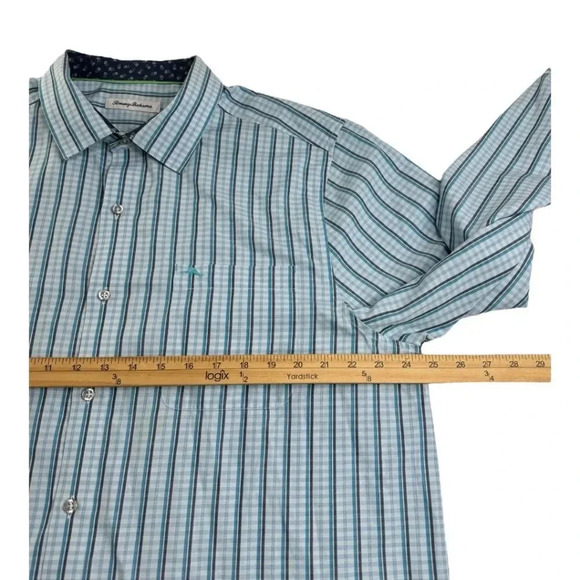 Tommy Bahama IslandZone Stripe Button Down Shirt in Men's XL - Picture 11 of 11